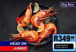 Take 'n Pay Jumbo Head On Prawns offer