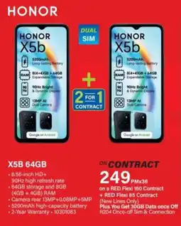 Incredible Connection Honor X5B 64GB offer