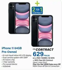 Incredible Connection iPhone 11 64GB Pre-Owned offer