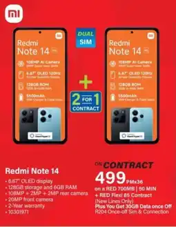 Incredible Connection Redmi Note 14 offer