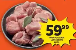 Shoprite Pork potjiekos loose serve offer