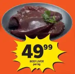 Shoprite Beef liver offer
