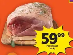 Shoprite Pork roast offer