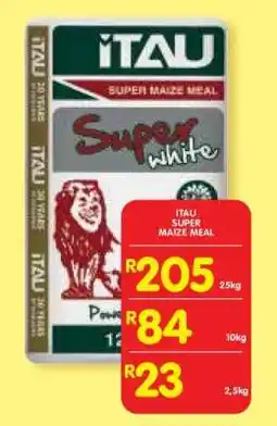 Shoprite ITAU Super Maize Meal offer