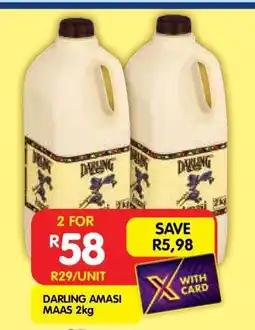 Shoprite DARLING AMASI MAAS 2kg offer
