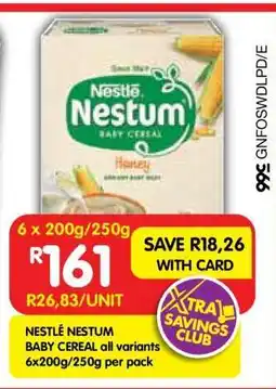 Shoprite Nestlé Nestum Baby Cereal offer