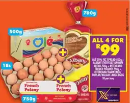 Shoprite All 4 for R99 offer
