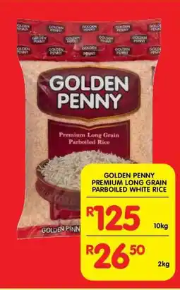 Shoprite GOLDEN PENNY PREMIUM LONG GRAIN PARBOILED WHITE RICE offer