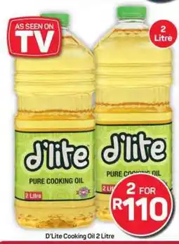 Pick n Pay Hypermarket D'Lite Cooking Oil 2 Litre offer