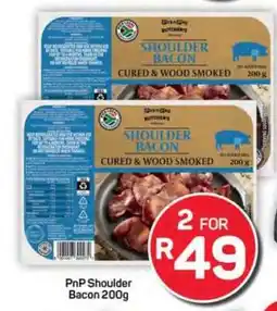 Pick n Pay Hypermarket PnP Shoulder Bacon 200g offer