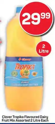 Pick n Pay Hypermarket Clover Tropika Flavoured Dairy Fruit Mix offer