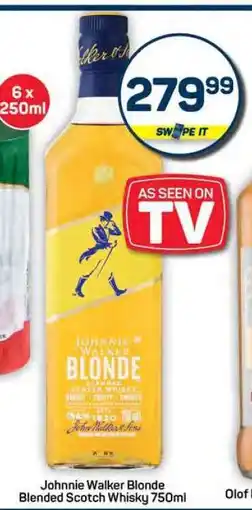 Pick n Pay Hypermarket Johnnie Walker Blonde offer