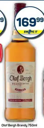 Pick n Pay Hypermarket Olof Bergh Brandy 750ml offer