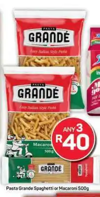 Pick n Pay Hypermarket Pasta Grande Spaghetti or Macaroni offer