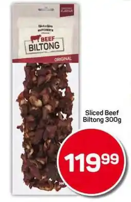 Pick n Pay Hypermarket Sliced Beef Biltong 300g offer