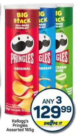 Pick n Pay Hypermarket Kellogg's Pringles Assorted 165g offer