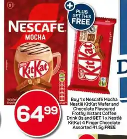 Pick n Pay Hypermarket Nescafé Mocha + KitKat offer