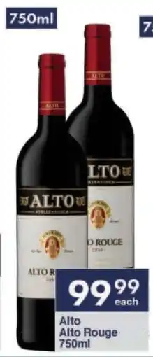 President Hyper Alto Alto Rouge 750ml offer