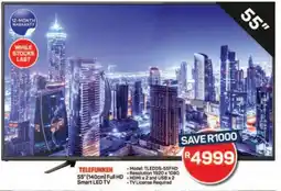 Pick n Pay Hypermarket TELEFUNKEN 55 Full HD Smart LED TV offer