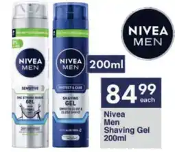 President Hyper Nivea Men Shaving Gel 200ml offer