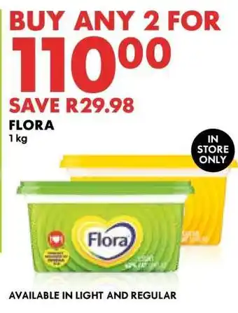 Woolworths FLORA offer