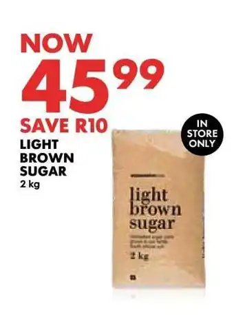 Woolworths LIGHT BROWN SUGAR offer
