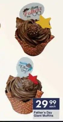 President Hyper Father's Day Giant Muffins offer