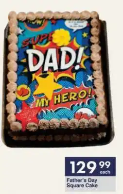 President Hyper Father’s Day Square Cake offer