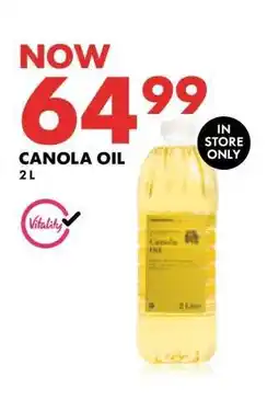 Woolworths Canola Oil offer