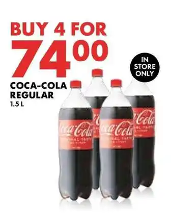 Woolworths Coca-Cola Regular offer