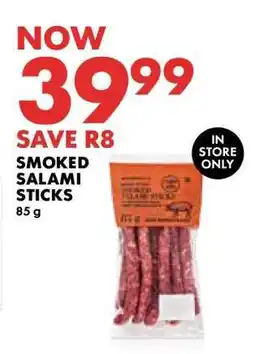 Woolworths Smoked Salami Sticks offer