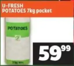 Shoprite U-fresh potatoes offer