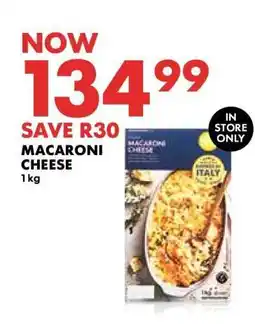 Woolworths Macaroni Cheese offer