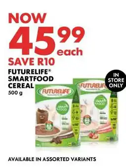 Woolworths FUTURELIFE SMARTFOOD CEREAL offer