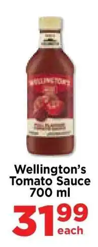 Food Lover's Market Wellington’s Tomato Sauce 700 ml offer
