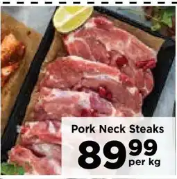 Food Lover's Market Pork Neck Steaks offer