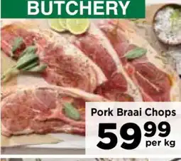 Food Lover's Market PORK BRAAI CHOPS offer
