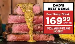 Food Lover's Market Beef Rump Steak offer