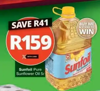 Checkers SUNFOIL PURE SUNFLOWER OIL 5ℓ offer
