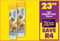 Shoprite Today frozen puff pastry offer