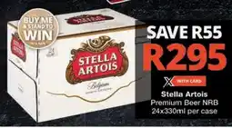 Checkers Stella Artois Premium Beer NRB offer