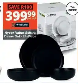 Checkers Hyper Value Sahara Dinner Set offer