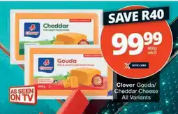 Checkers Clover Gouda/Cheddar Cheese offer