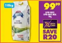 Shoprite Super white super maize meal offer