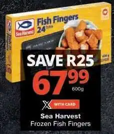 Checkers Sea Harvest Frozen Fish Fingers offer