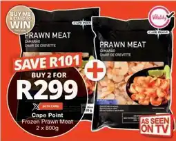 Checkers Cape Point Frozen Prawn Meat offer