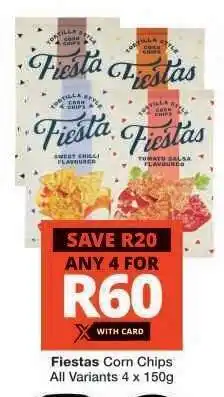 Checkers FIESTAS CORN CHIPS offer
