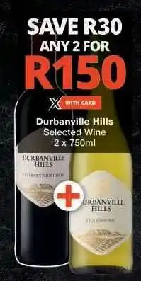 Checkers Durbanville Hills Selected Wine offer