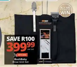 Checkers BushBaby Braai Grid Set offer
