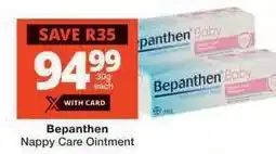 Checkers BEPANTHEN Nappy Care Ointment offer